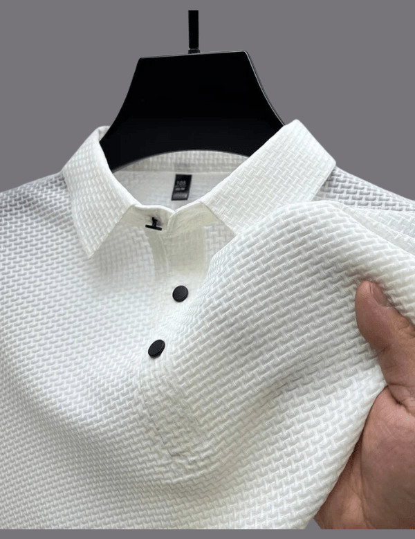 Thierry Dubois | Textured Knit Polo Shirt