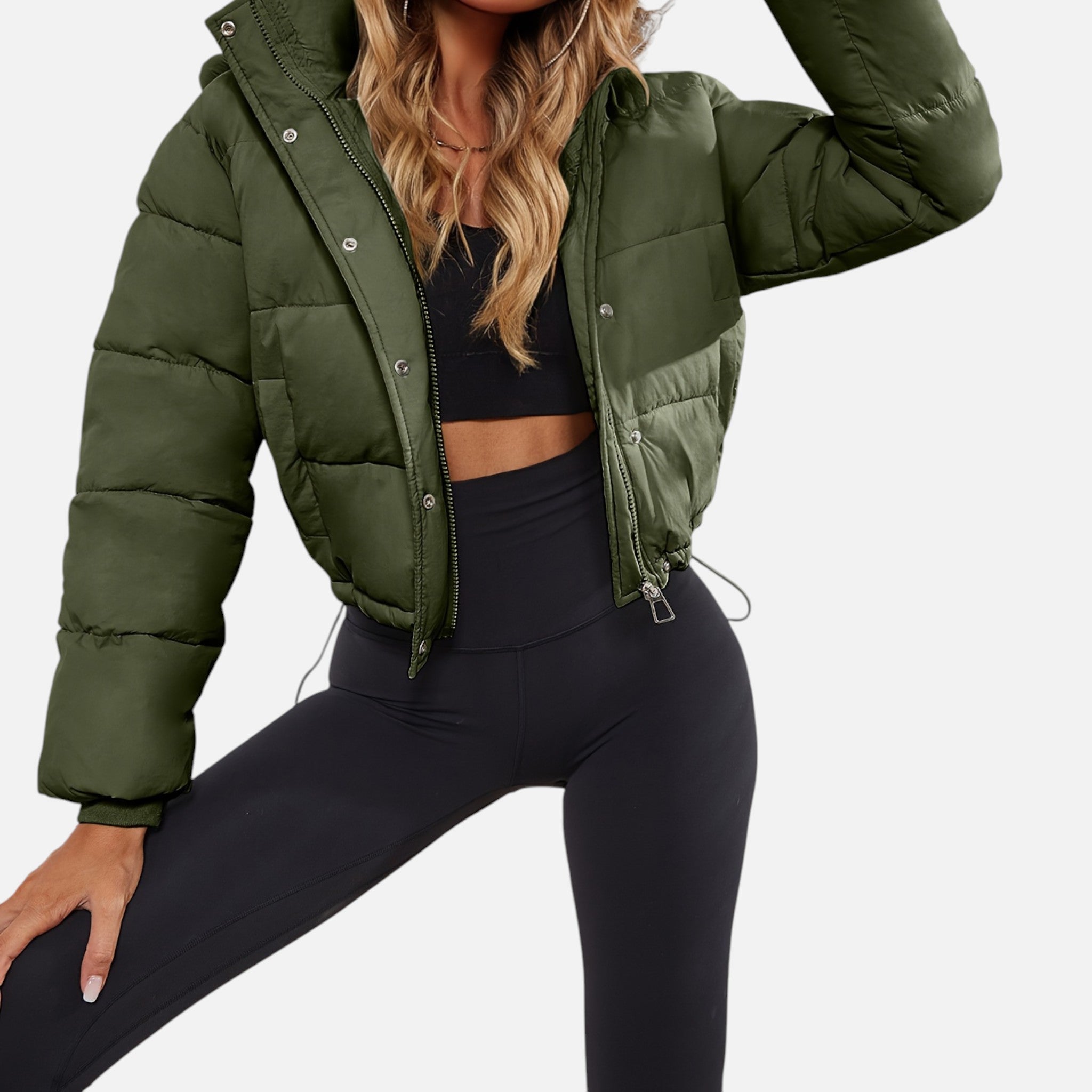 Amelia Kensington | Cropped Puffer Jacket