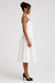 Isabelle Marceau | Elegant Midi Wedding Dress for Women