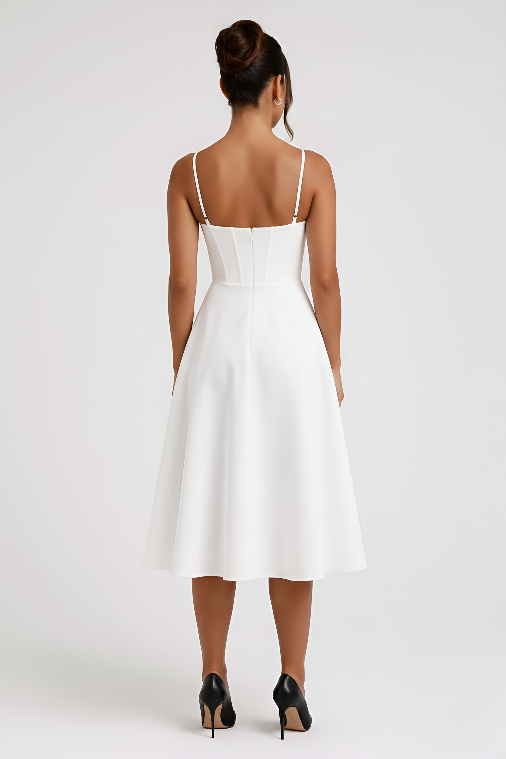 Isabelle Marceau | Elegant Midi Wedding Dress for Women