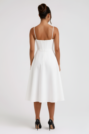 Isabelle Marceau | Elegant Midi Wedding Dress for Women