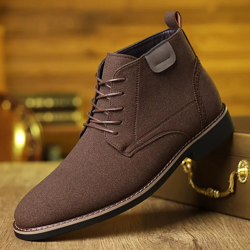 Alessandro Romano | Classic Leather Boots For Men