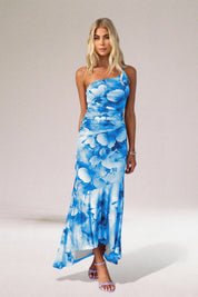 Stephanie Maxwell | One-Shoulder Floral Midi Dress For Women