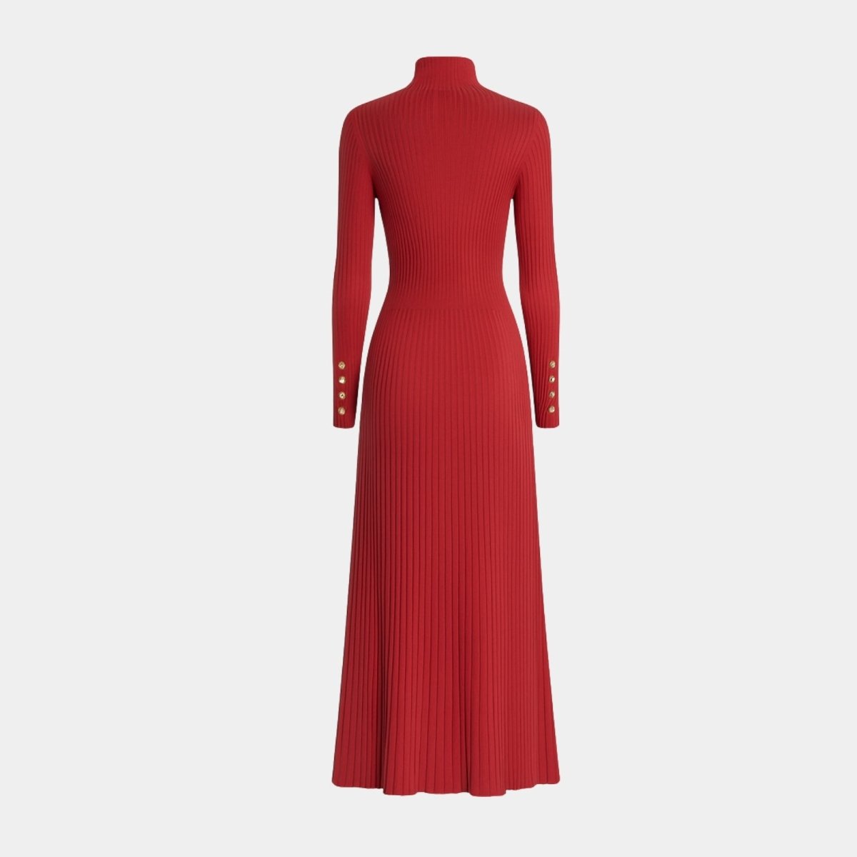 Victoria Ashford | Elegant Pleated Midi Dress For Women