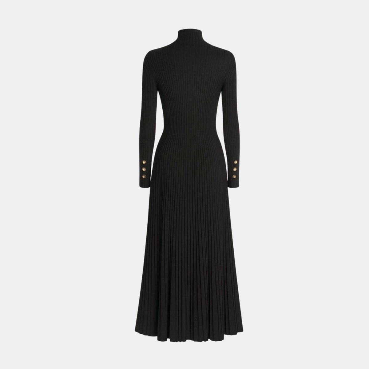 Victoria Ashford | Elegant Pleated Midi Dress For Women