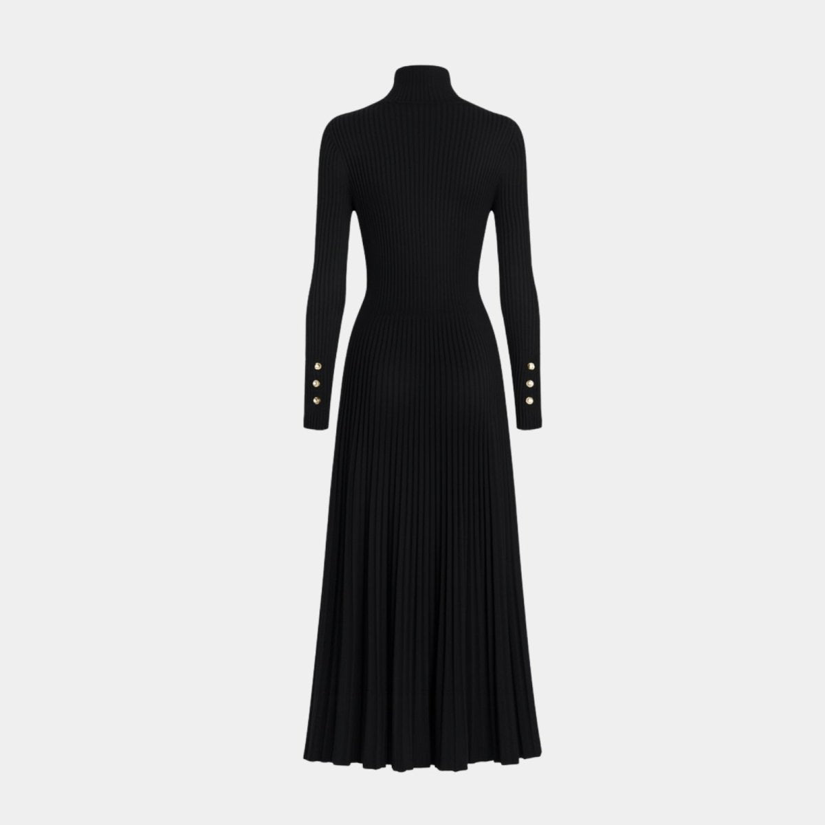 Victoria Ashford | Elegant Pleated Midi Dress For Women