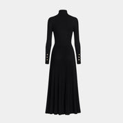 Victoria Ashford | Elegant Pleated Midi Dress For Women