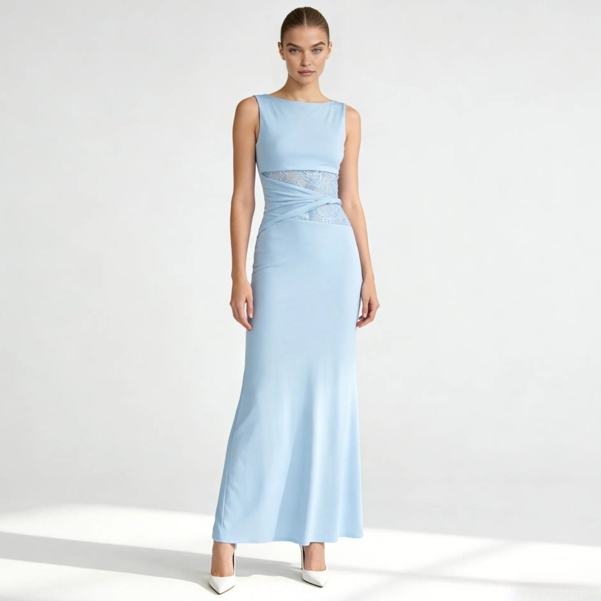 Clara Wexford | Elegant Midi Wedding Dress For Women