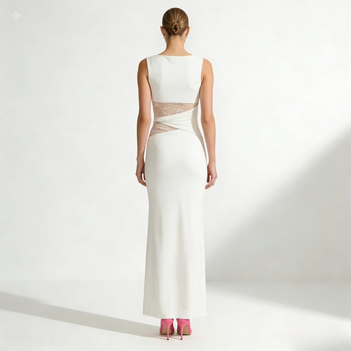 Clara Wexford | Elegant Midi Wedding Dress For Women