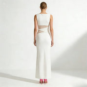 Clara Wexford | Elegant Midi Wedding Dress For Women