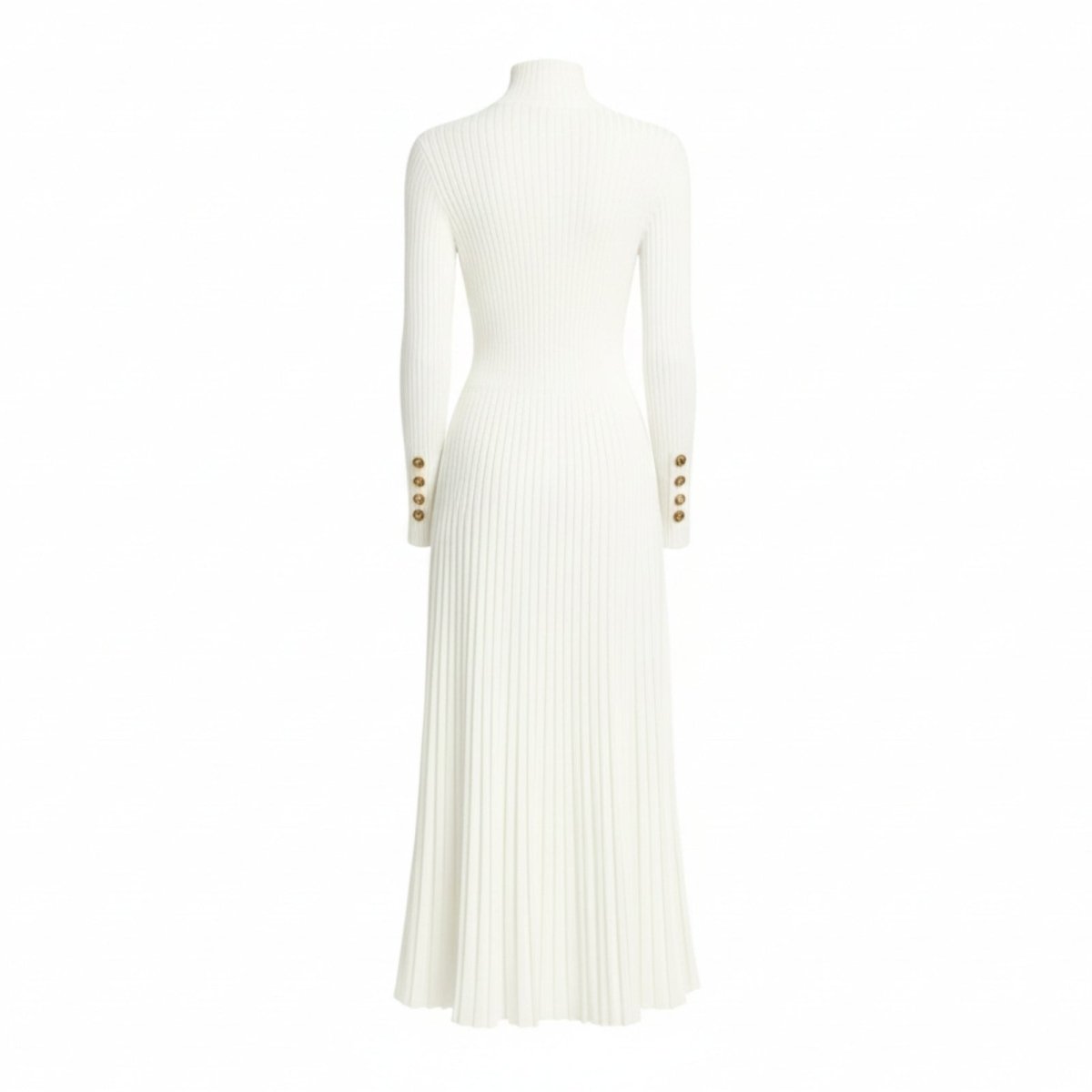 Victoria Ashford | Elegant Pleated Midi Dress For Women