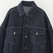 Jessica | Women’s Longsleeve Dark Wash Denim Jacket